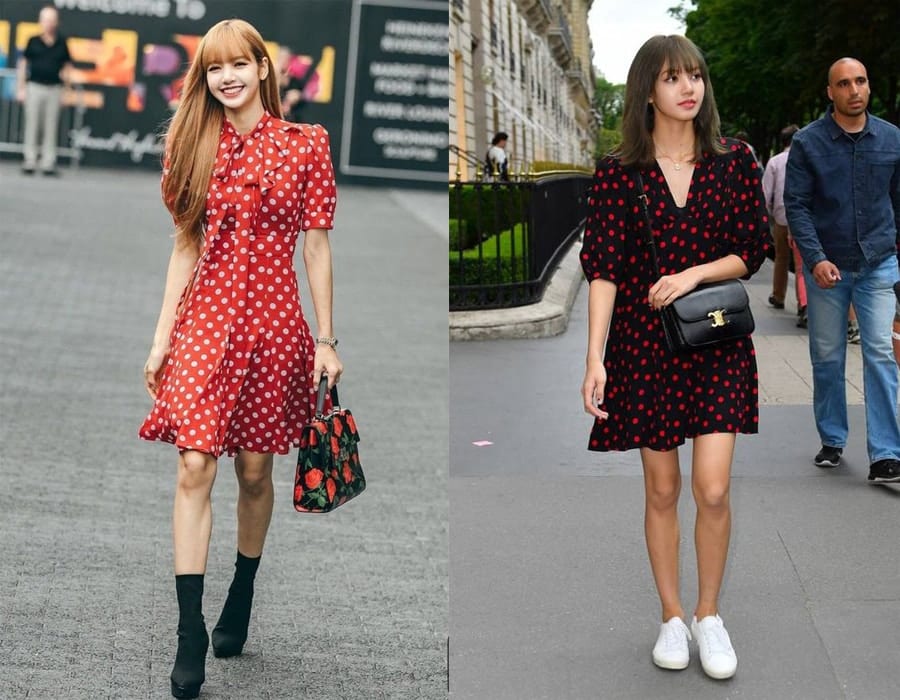 7.1 ชุดเดรส Polka dot