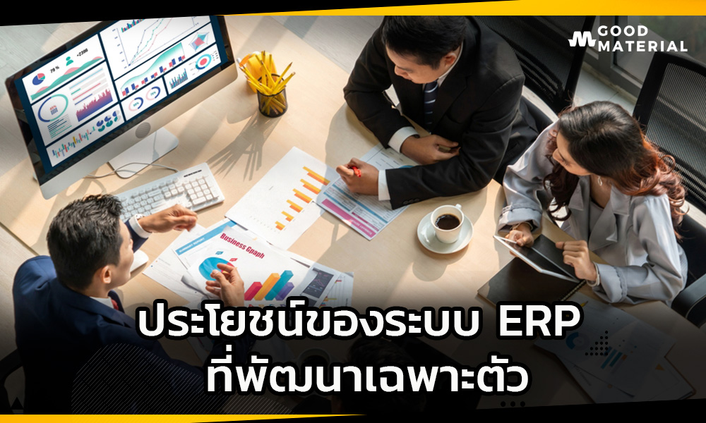 goodmat_ประโยชน์ของระบบ ERP ที่พัฒนาเฉพาะตัว